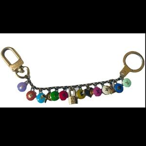 Louis Vuitton Multicolor Pastilles Keychain & Bag Charm vintage